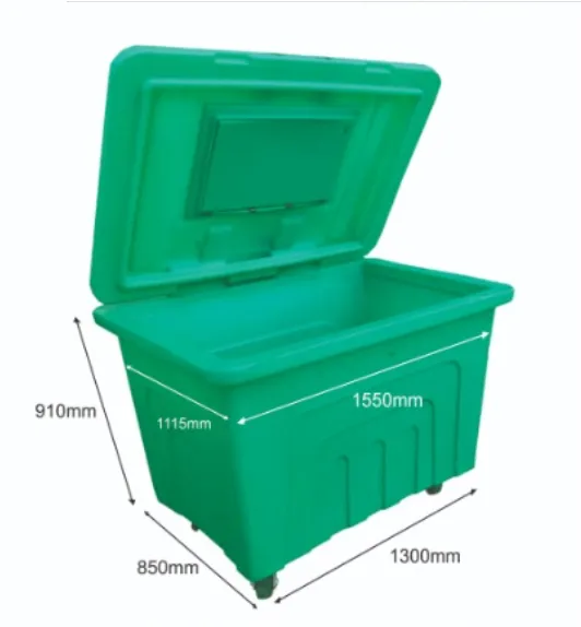 1100 Litres Plastic Wheelie Refuse Bin