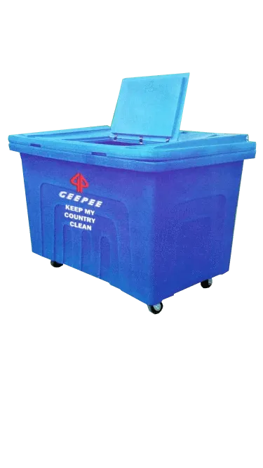 1100 Litres Plastic Wheelie Refuse Bin