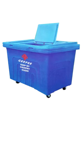 1100 Litres Plastic Wheelie Refuse Bin