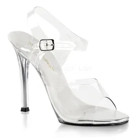 4 Inch Heel GALA-08 Clear