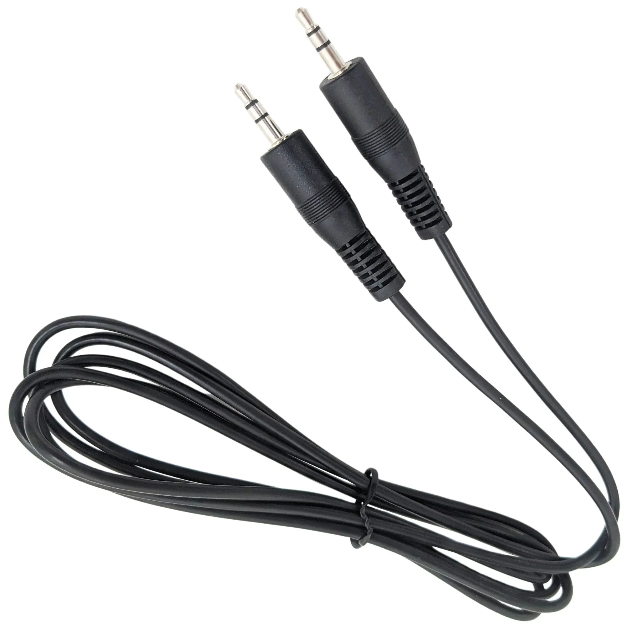 6 Foot 3.5mm Stereo Male to Male Cable, 1/8" TRS Auxiliary Stereo Jack AUX Cord - Connect your Smartphone, Tablet or MP3 Player to Car