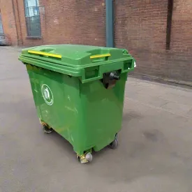 660 Litres Plastic Wheelie Waste Bin