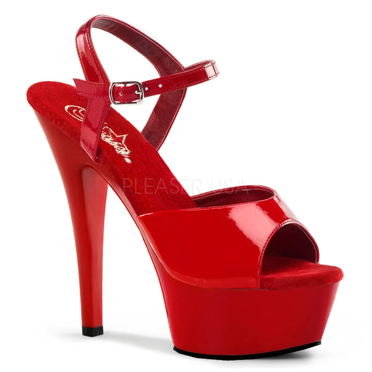 6" Spike Heel Platform Sandal (KISS-209)