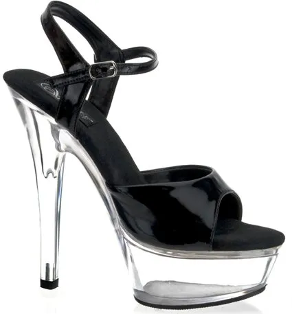 6" Spike Heel Platform Sandal (KISS-209)