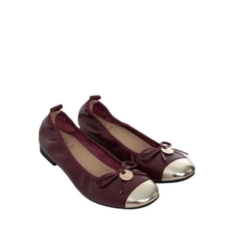 A3652-XM0 Flats - Burgundy