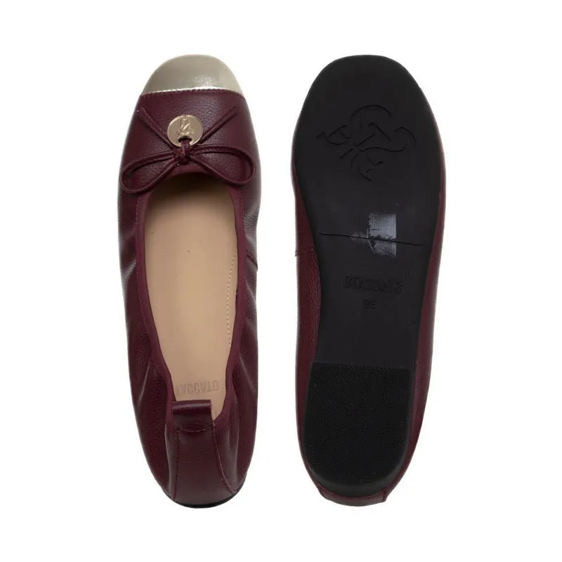 A3652-XM0 Flats - Burgundy