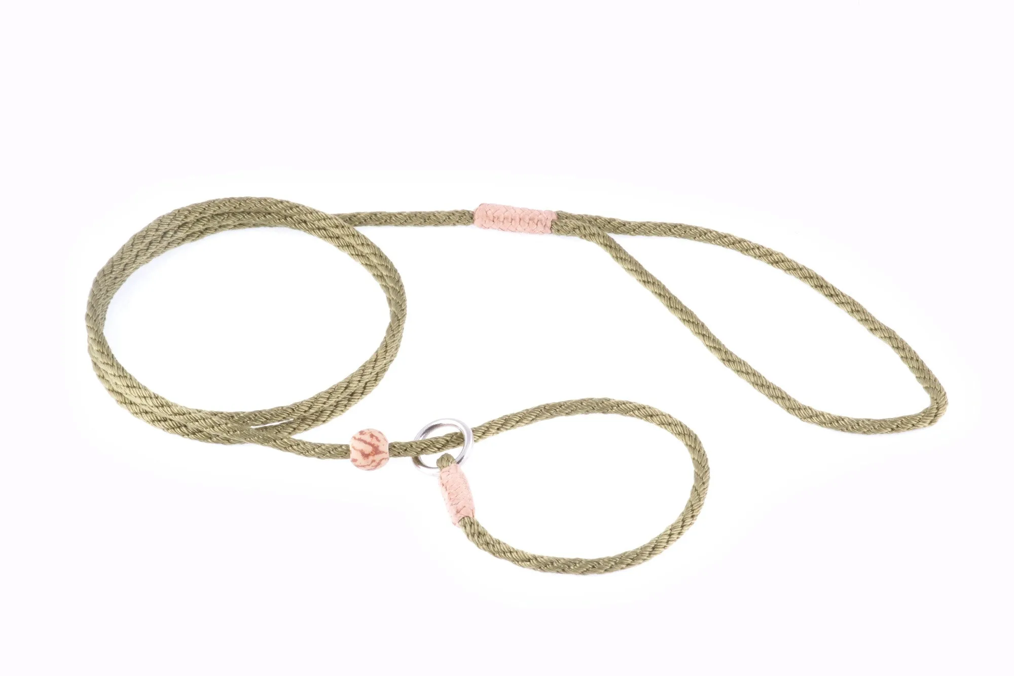 Alvalley Nylon Slip Leads with stop 1/4"(6mm)