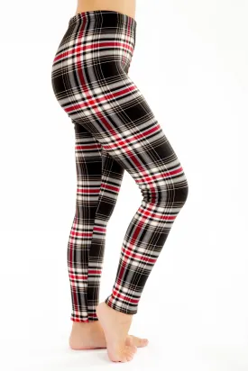 Black Plaid - Cozy Lined