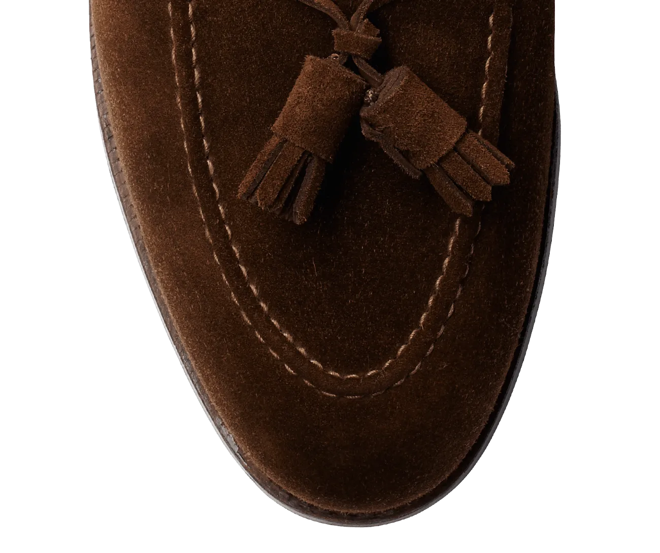 Cavendish Dark Brown Calf Suede