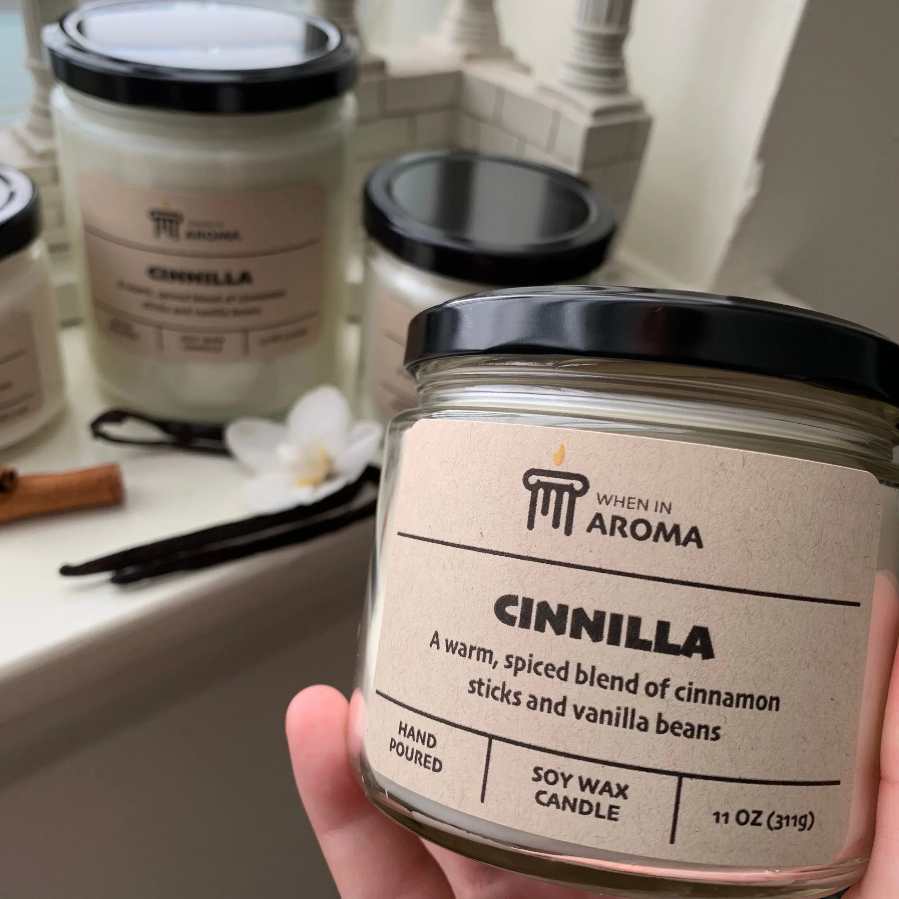 Cinnilla Soy Candle