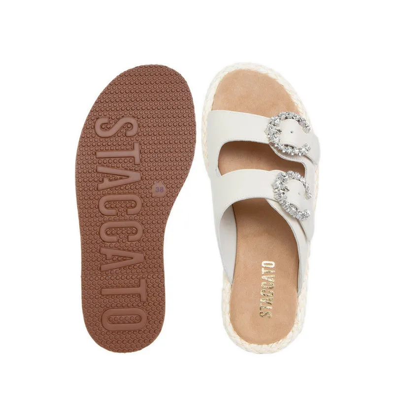 EF001-018 Espadrilles Sandals - Beige