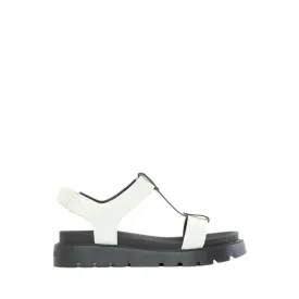 EJO16-WHT Flat Sandals - White