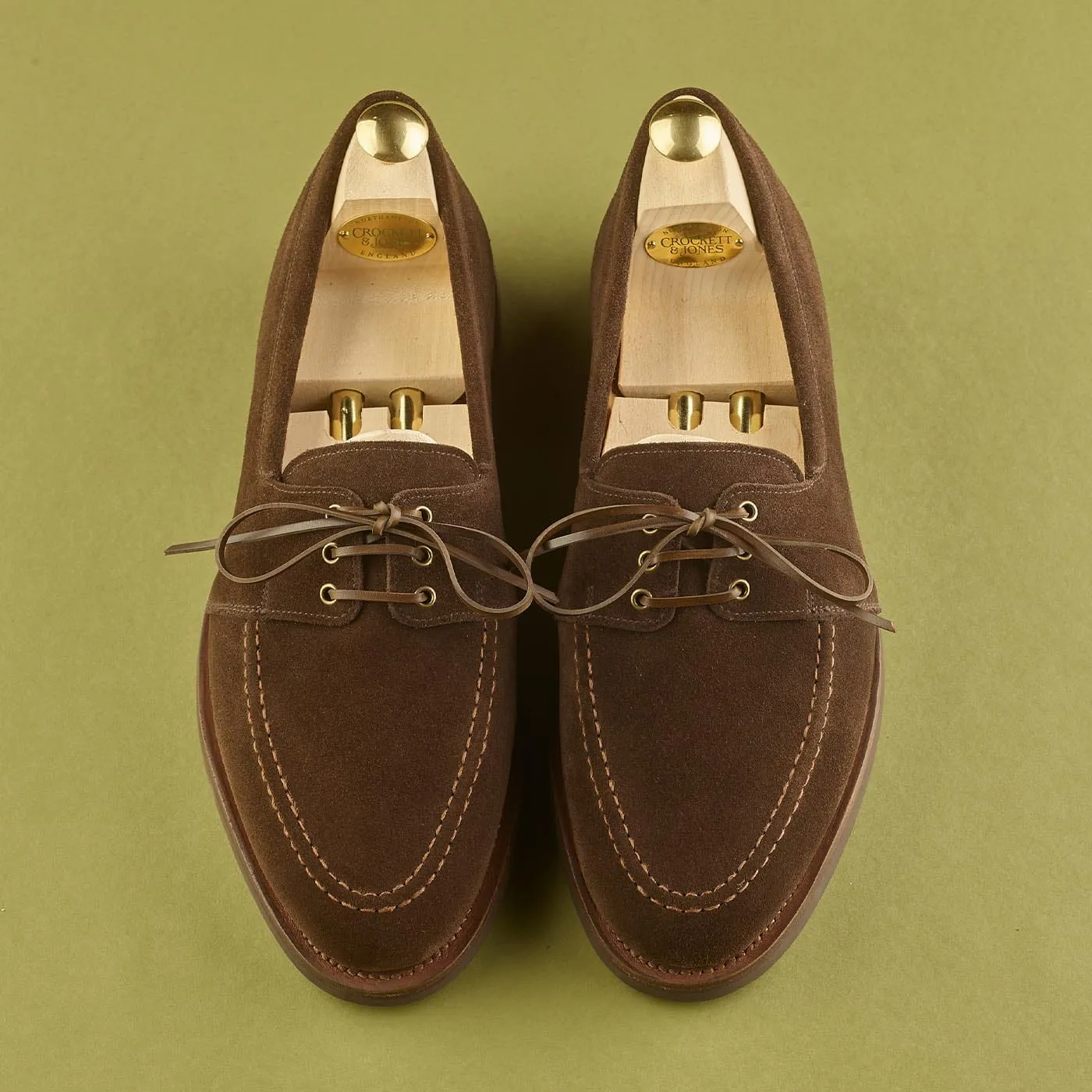 Falmouth Dark Brown Suede