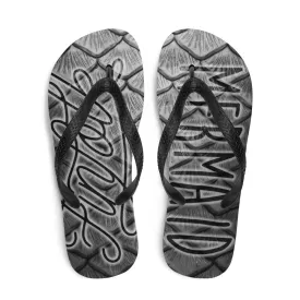 Finfolk Mermaid Fin-Flops: Starcrossed Silver