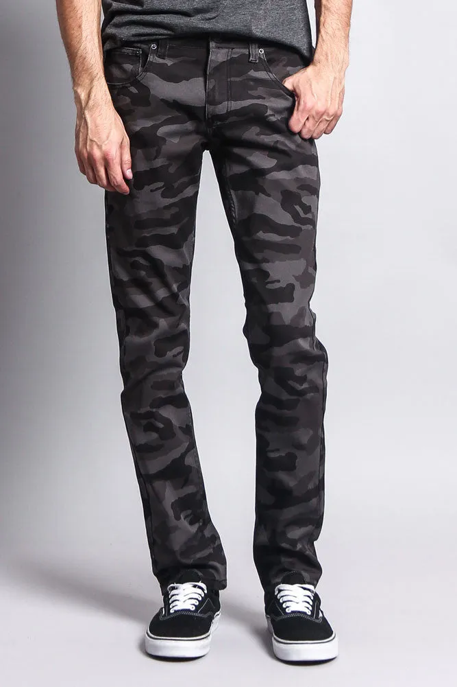 Men's Camo Skinny Jeans