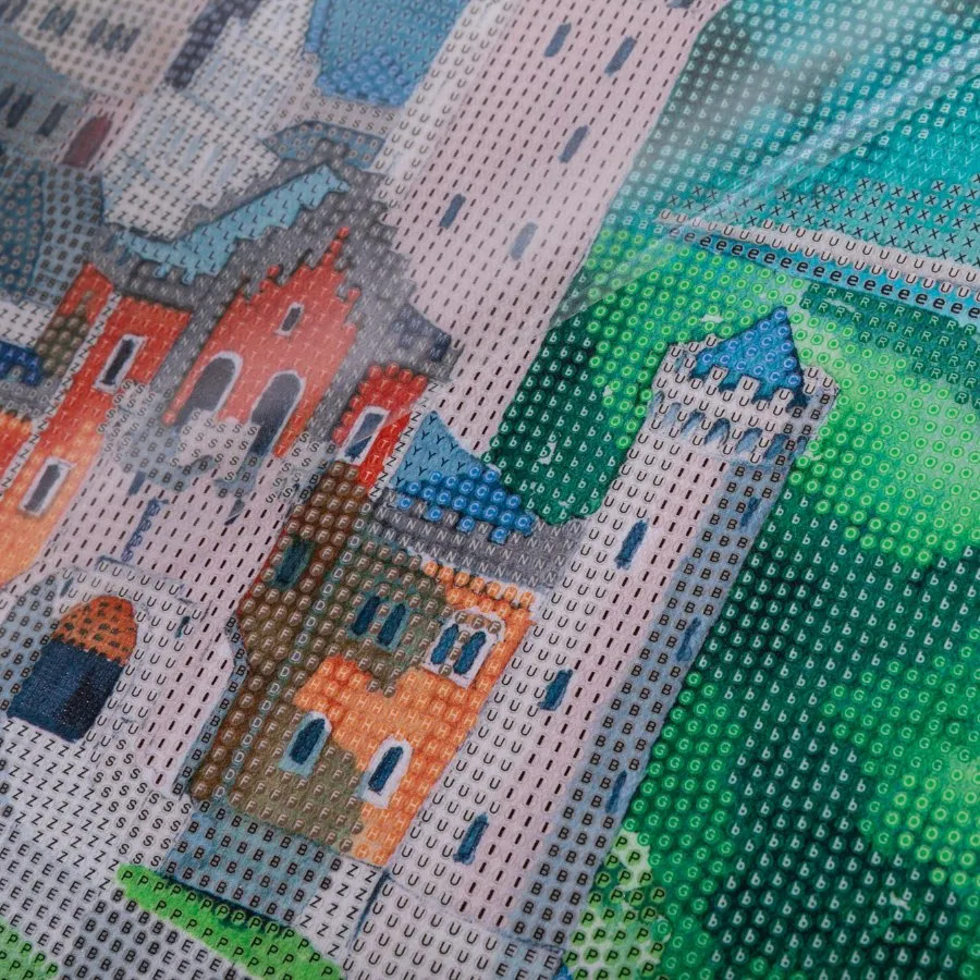 "Castle" Crystal Art Kit 40x50cm