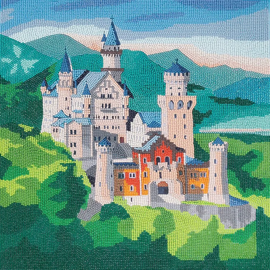 "Castle" Crystal Art Kit 40x50cm