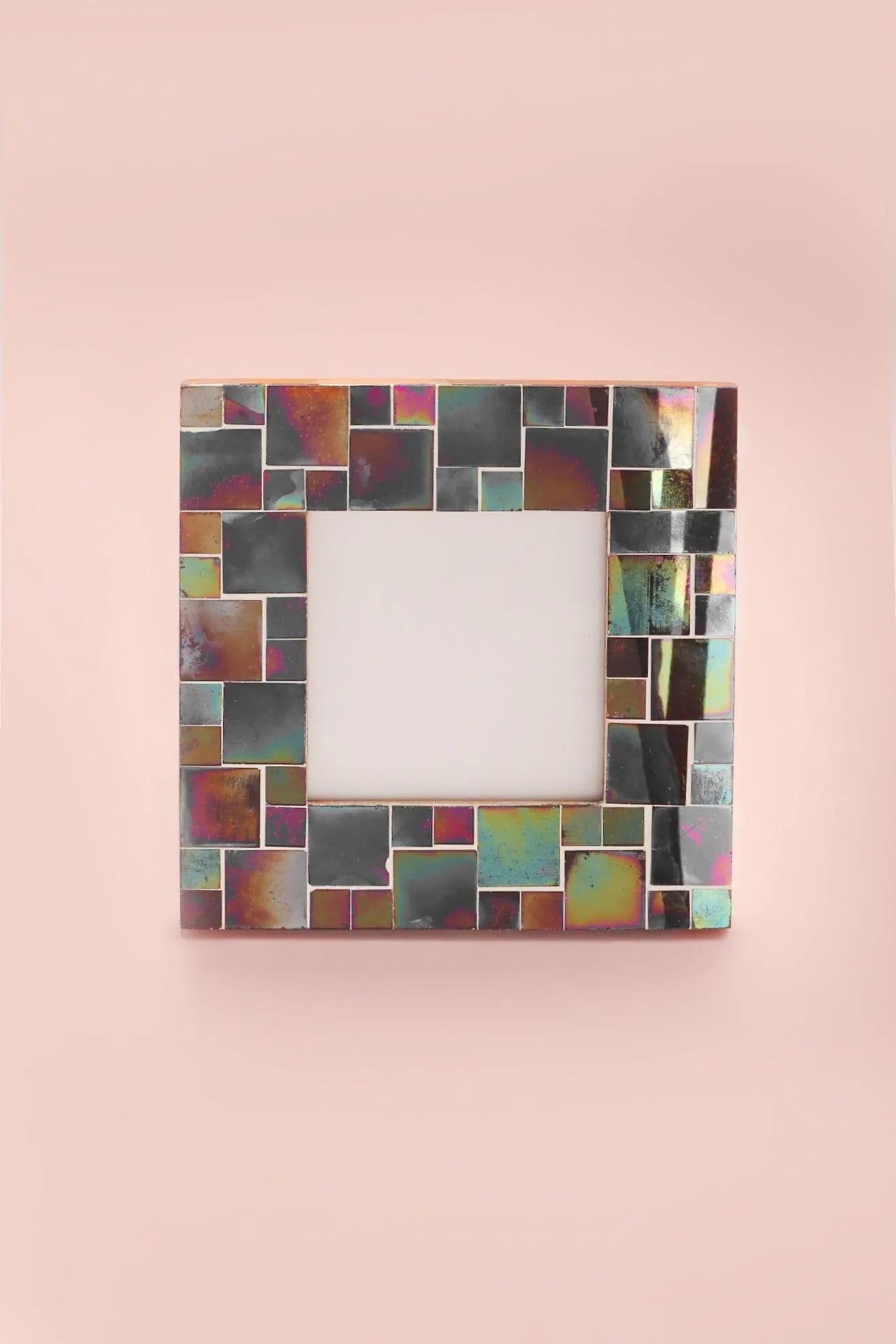 Rainbow Mosaic Effect Stylish Photo Frames