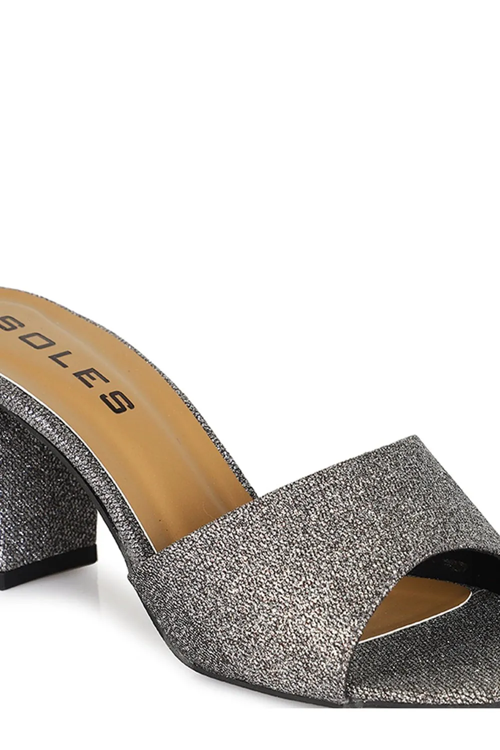 SOLES Women Metallic Heels