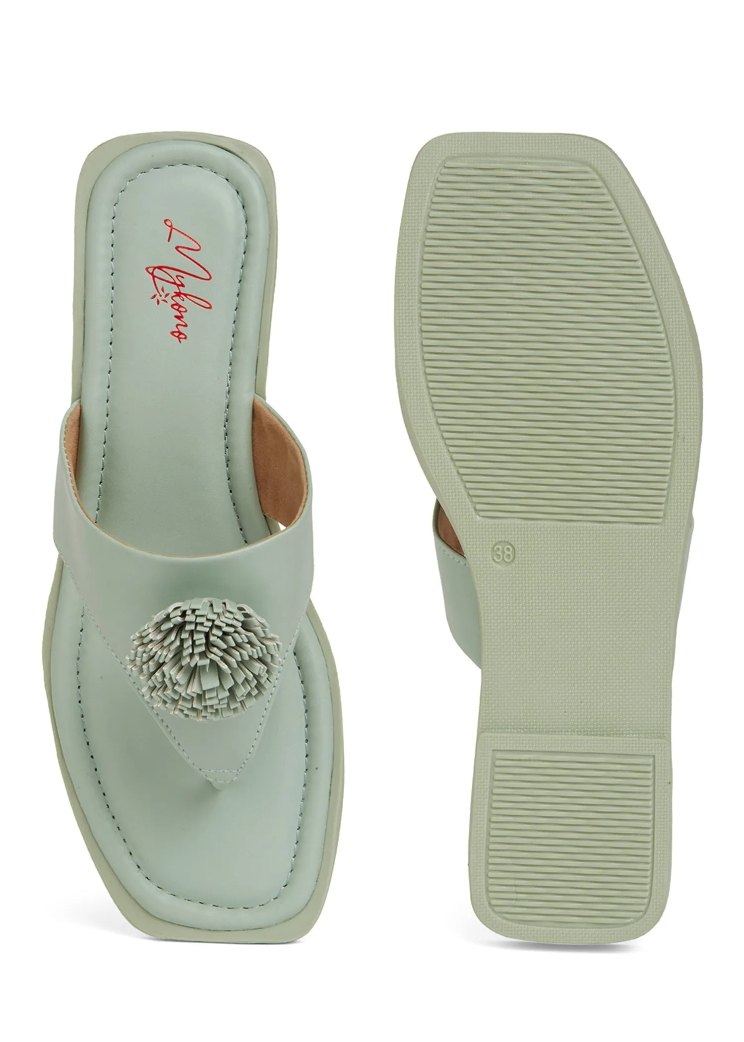 Stella Sea Green Flats