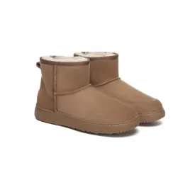 Women Men Sheepskin Wool Ankle Mini Classic Outdoor Boots