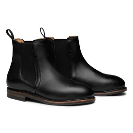 WOMEN STEEL TOE CHELSEA BOOT ICON BLACK